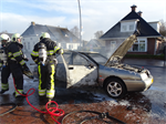 Prio 1 Brand Wegvervoer Auto Piterpolle Twijzel